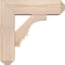 Ekena Millwork Balboa Craftsman Smooth Bracket w/ Offset Brace, Douglas Fir, 5 1/2"W x 16"D x 16"H BKT0604X16X16BOA04SDF - alternate 4